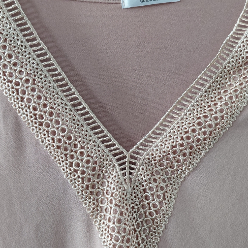 EKOUAER Elegant Blush Pajamas - Picture 4 of 6